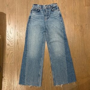 Reformation Cary High Rise Slouchy Wide Leg Jeans